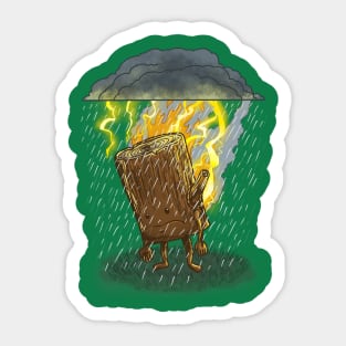 Bad Day Log 2 Sticker